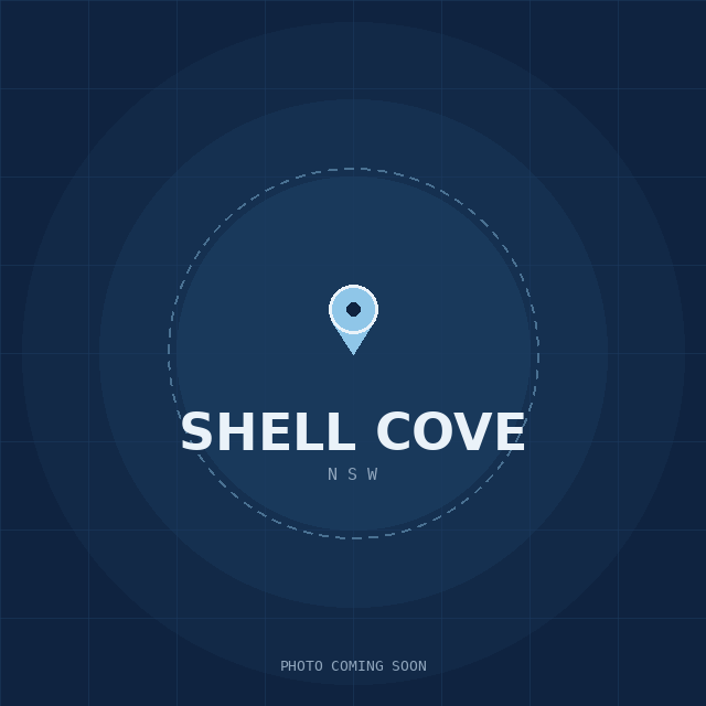 Map showing the Shell Cove, NSW suburb boundary