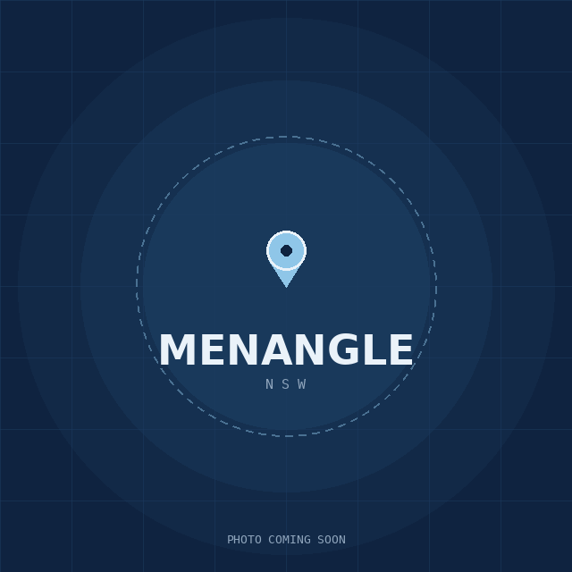 Map showing the Menangle, NSW suburb boundary