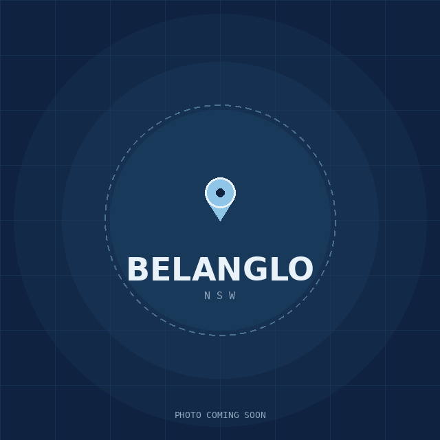 Map showing the Belanglo, NSW suburb boundary